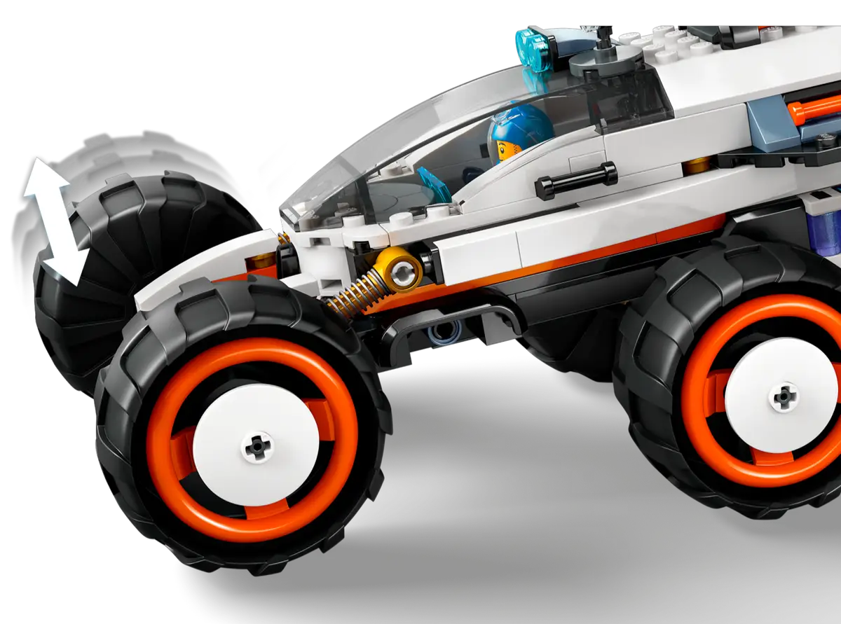 Lego City Space Explorer Rover and Alien Life Set