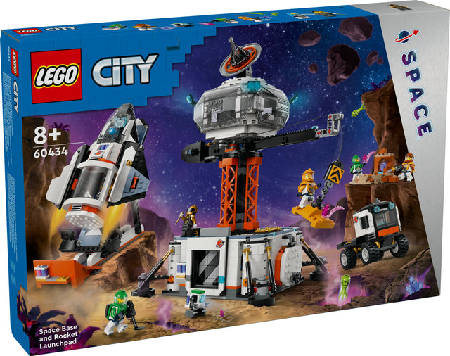 Lego City Space Base and Rocket Launchpad Set