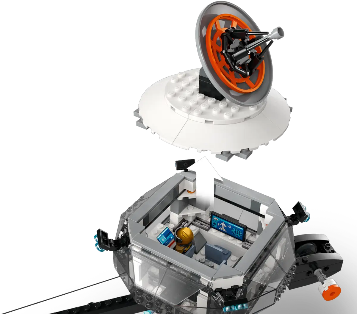 Lego City Space Base and Rocket Launchpad Set