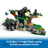 Lego City Jungle Explorer Helicopter at Base Camp