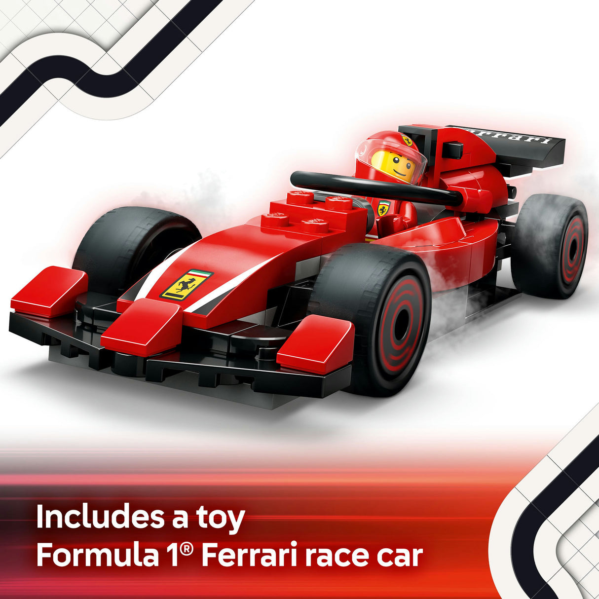 Lego City - F1® Pit Stop & Pit Crew with Ferrari Car