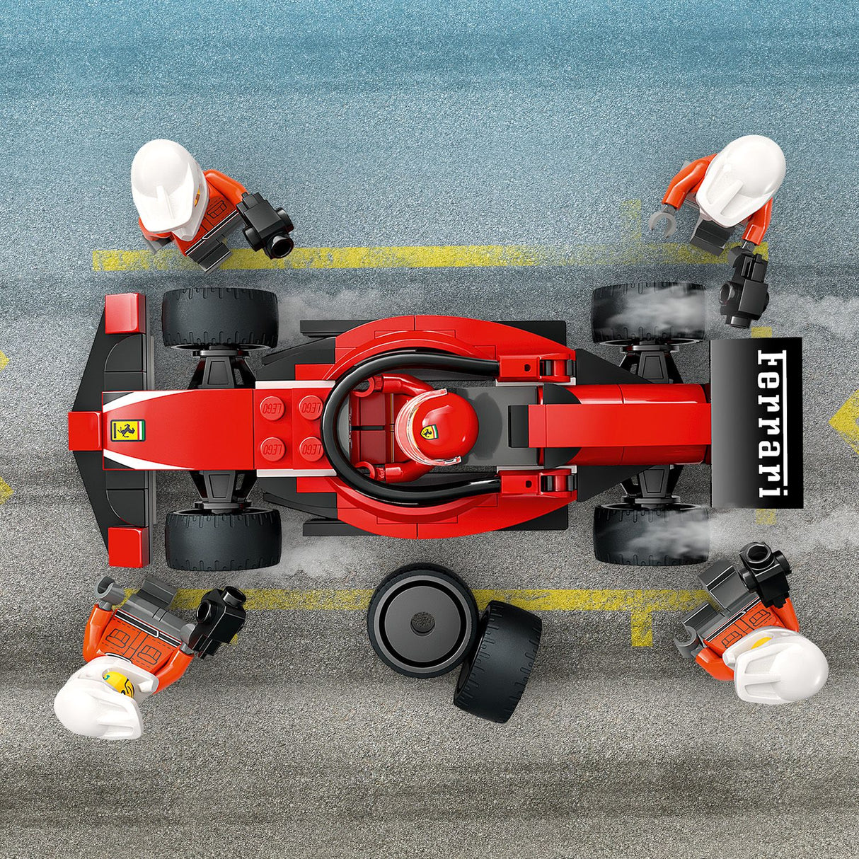 Lego City - F1® Pit Stop & Pit Crew with Ferrari Car