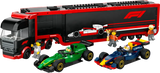 Lego City - F1® Truck with RB20 & AMR24 F1® Cars