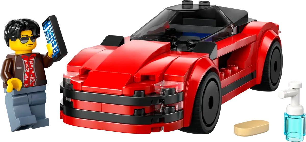 Lego City - Red Sports Car