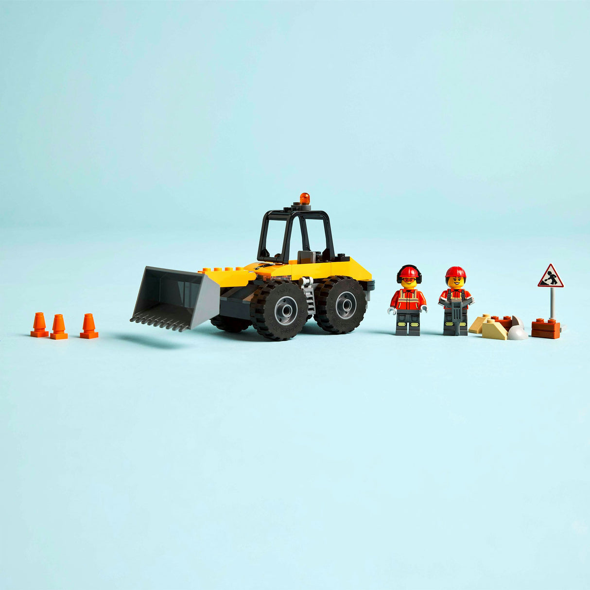Lego City - Yellow Construction Wheel Loader