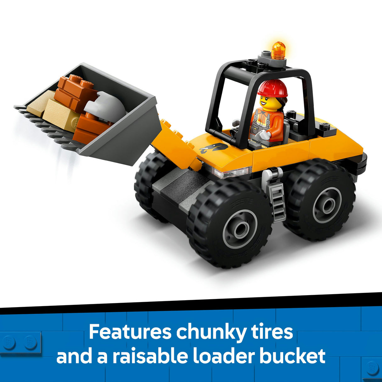 Lego City - Yellow Construction Wheel Loader