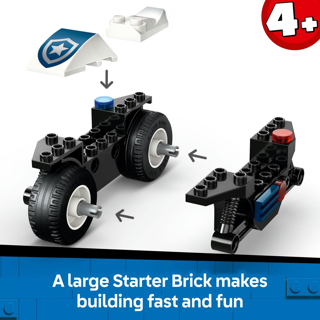 Lego City - Police Motorcycle Chase