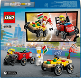 Lego City - Pizza vs. Fire Truck Race Car Pack