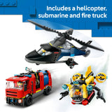 Lego City - Helicopter, Fire Truck & Submarine Remix