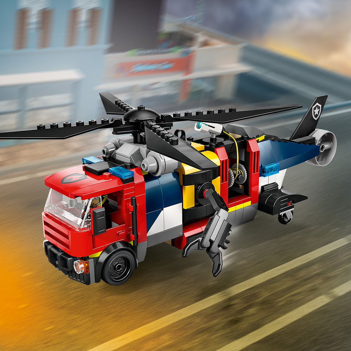 Lego City - Helicopter, Fire Truck & Submarine Remix