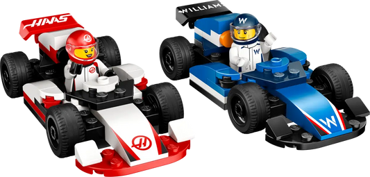 Lego City - F1® Williams Racing & Haas F1® Race Cars