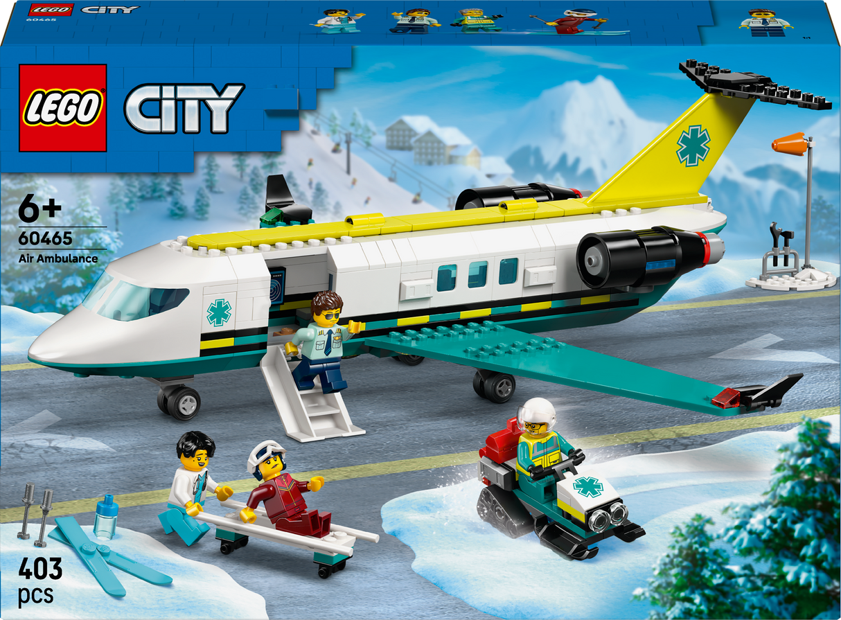 Lego City - Emergency Air Ambulance Airplane