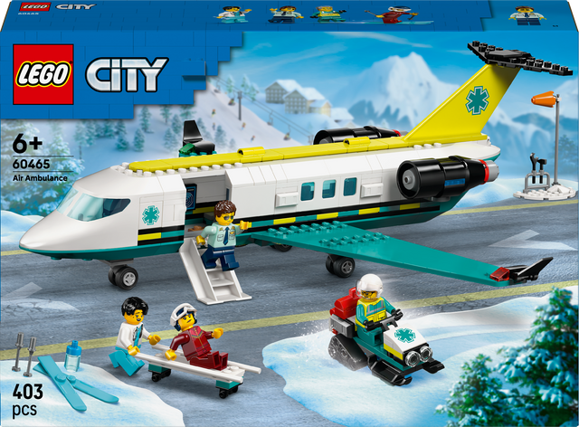 Lego City - Emergency Air Ambulance Airplane