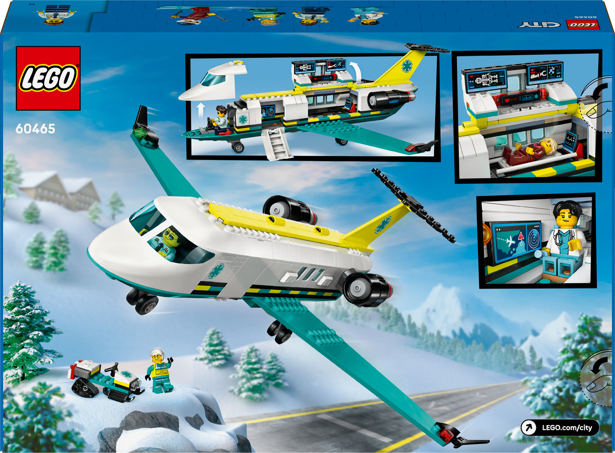 Lego City - Emergency Air Ambulance Airplane