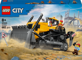 Lego City - Yellow Bulldozer with Front Loader