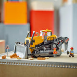 Lego City - Yellow Bulldozer with Front Loader