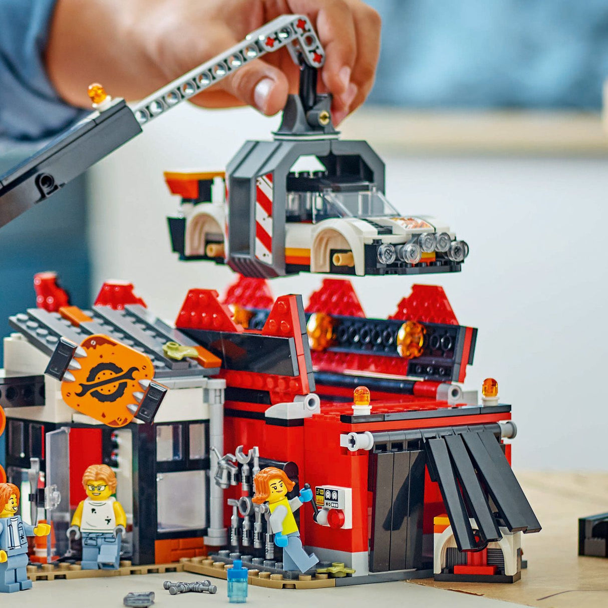 Lego City - Scrapyard with Cars