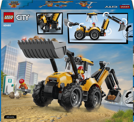 LEGO City - Yellow Backhoe Loader