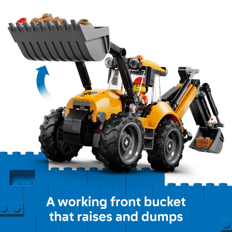 LEGO City - Yellow Backhoe Loader