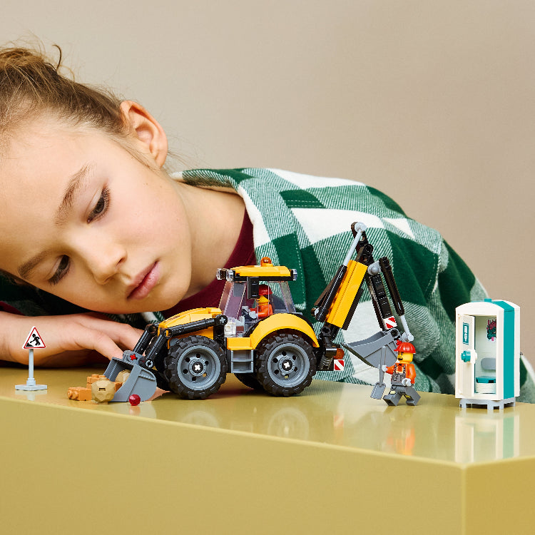 LEGO City - Yellow Backhoe Loader
