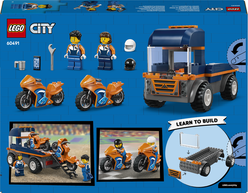 LEGO City - Motorcycle Transporter