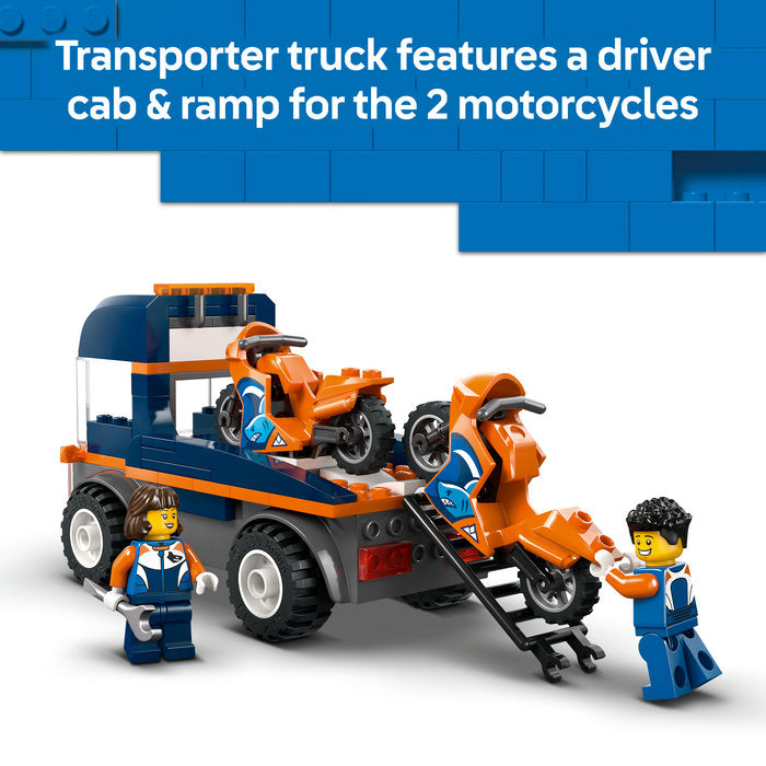 LEGO City - Motorcycle Transporter