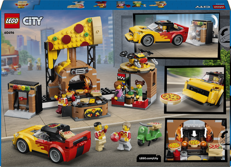 LEGO City - Pizza Delivery Experience with Vehicles