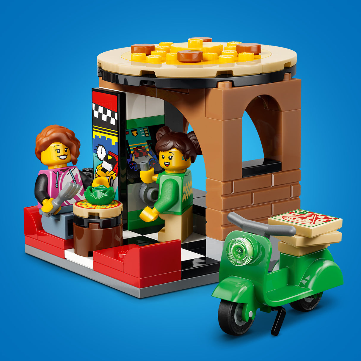 LEGO City - Pizza Delivery Experience with Vehicles