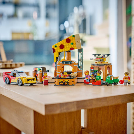LEGO City - Pizza Delivery Experience with Vehicles