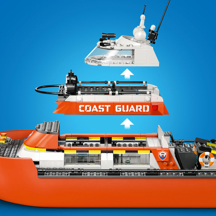 LEGO City - Coast Guard Rescue Boat & Helicopter
