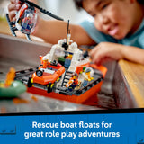 LEGO City - Coast Guard Rescue Boat & Helicopter