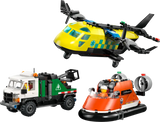 LEGO City - Airplane, Service Truck & Hovercraft Rem