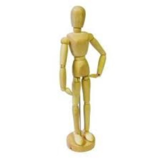 Lefranc Bourgeois Wooden Female Mannequin 30cm