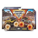 Monster Jam 1:64 Die Cast Monster Trucks (2 Pack) Assortment