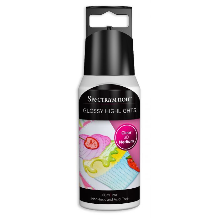 Spectrum Noir Glossy Highlights-Clear 60ml