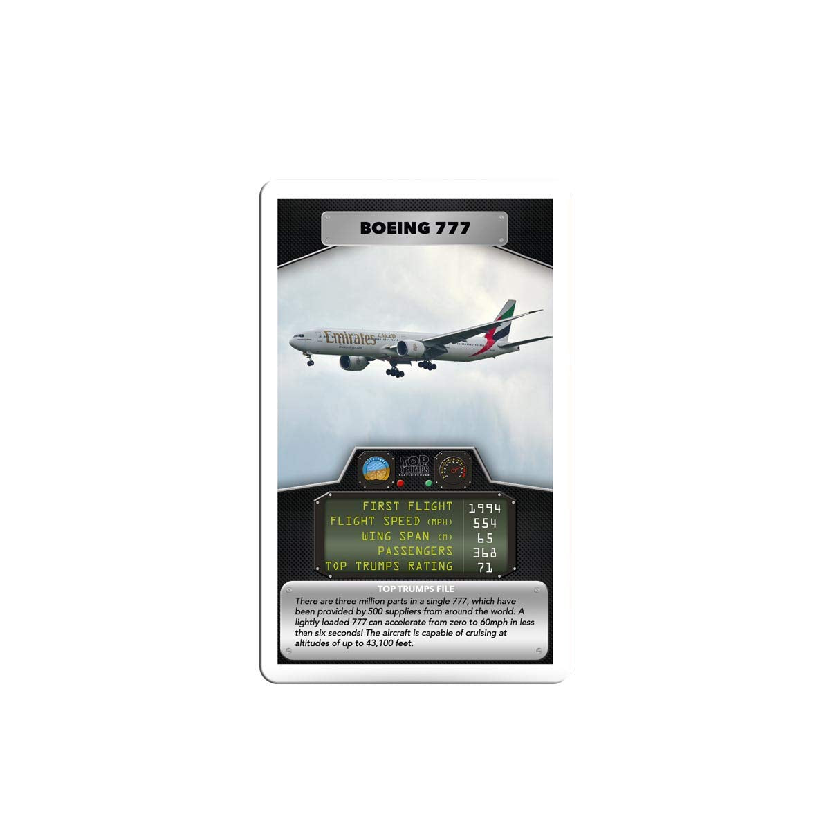 Top Trumps Card Game - Planes