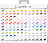GRAPH'IT Brush Dual Tip Alcohol Markers - Comics (Set of 24)