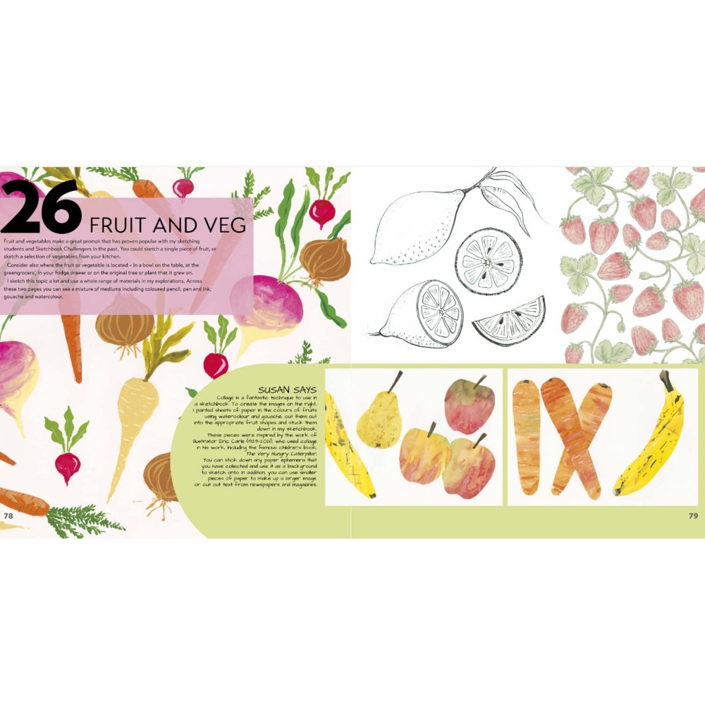 Sketchbook Challenge Book