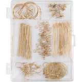 Jewellery Starter Kit - Gold-Plated (175 Pieces)
