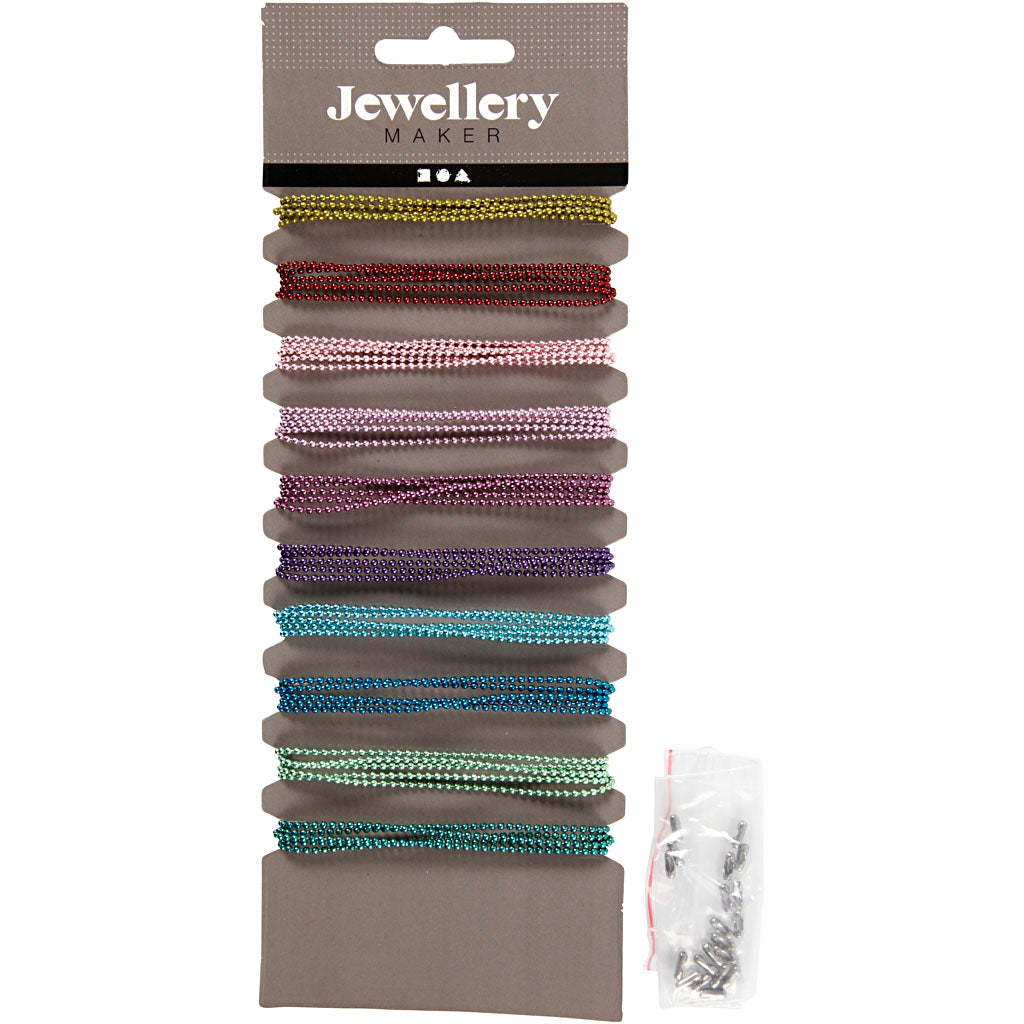 Coloured Bead Chains