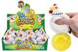 Plush Jelly Squeezers Chicken Toy
