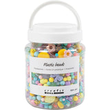 Plastic beads