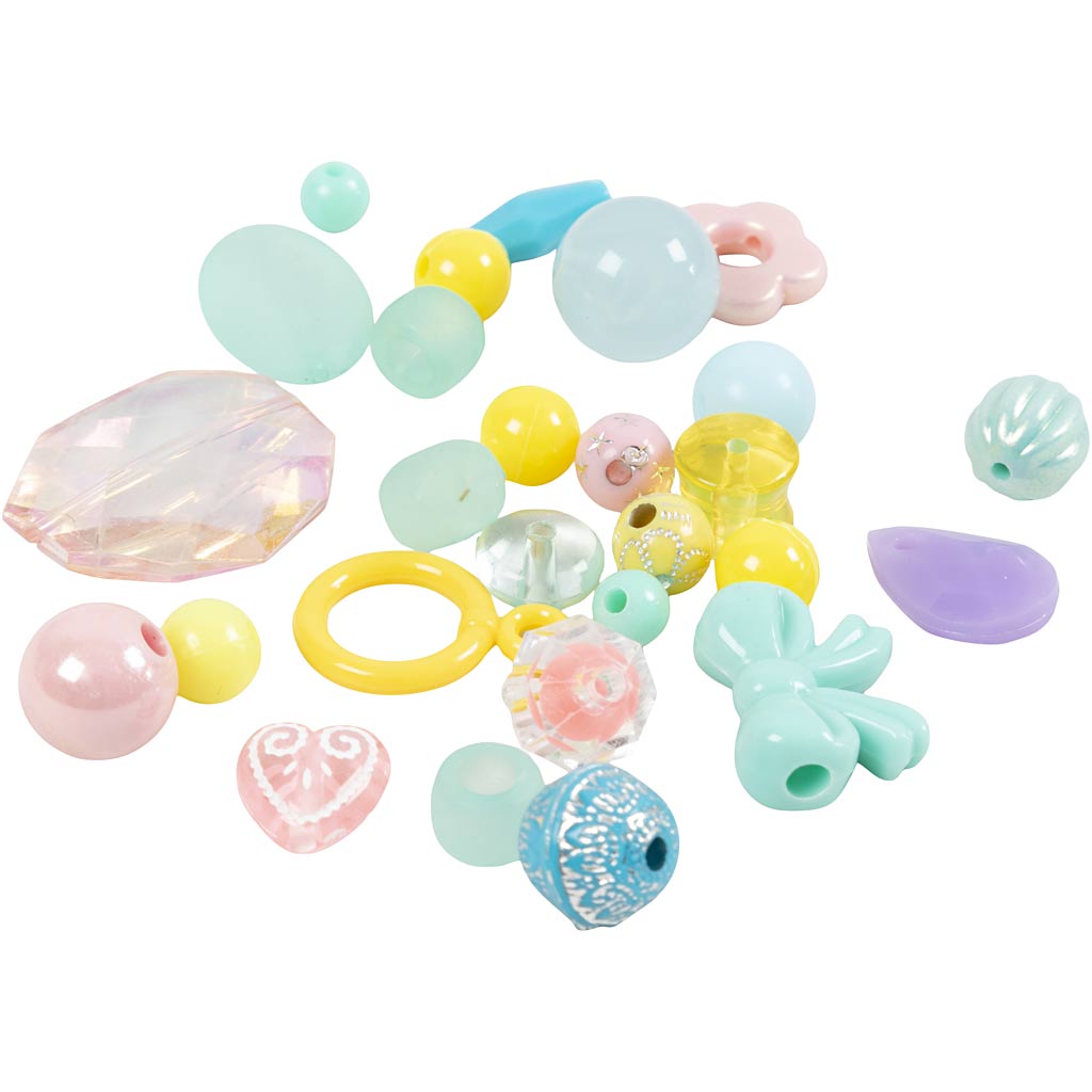 Plastic beads
