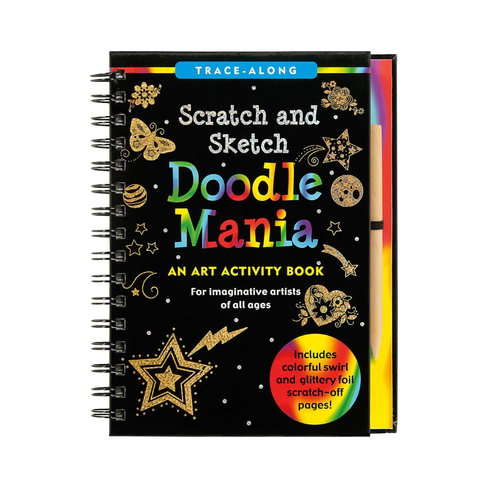 Scratch & Sketch Book - Doodle Mania