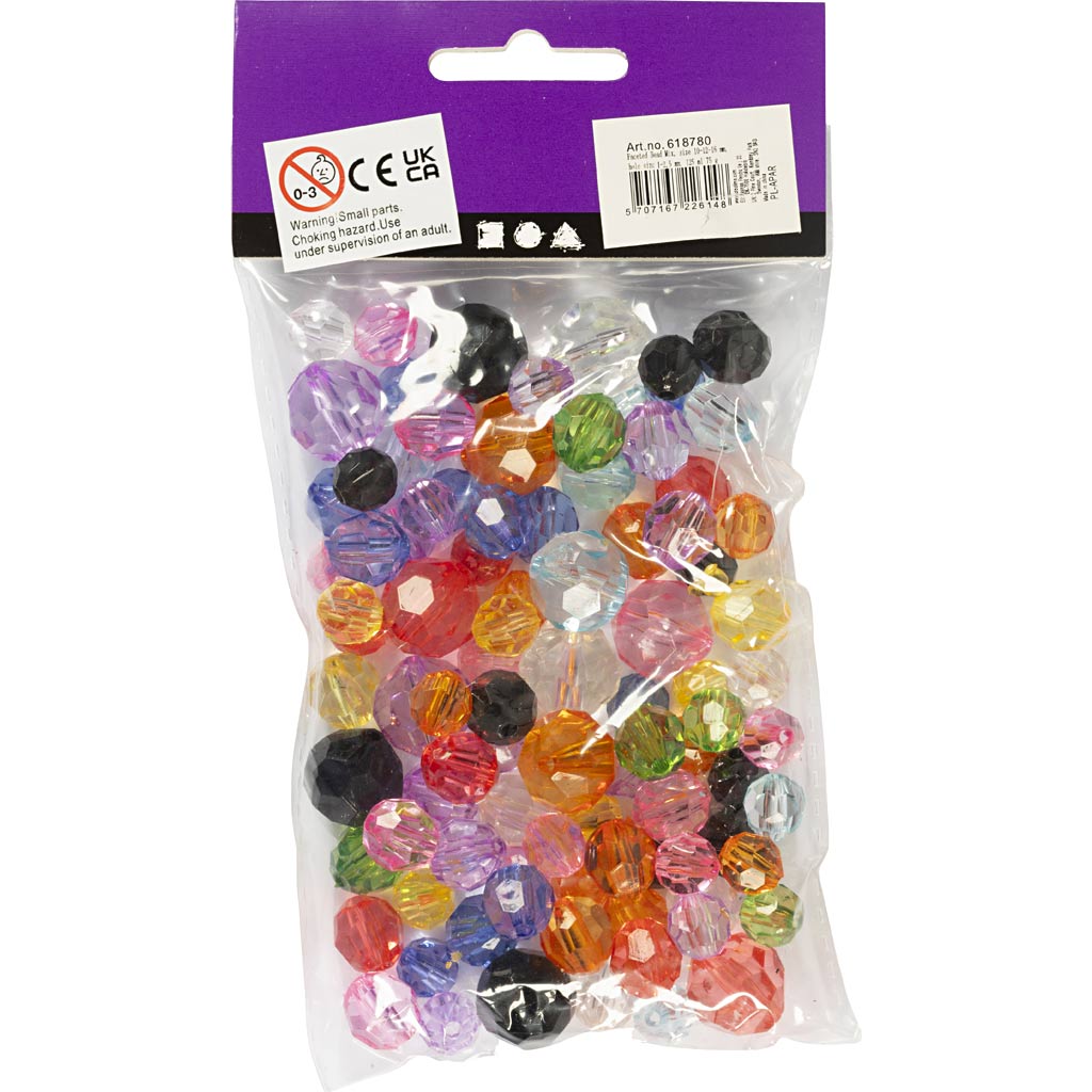 Faceted Bead Mix