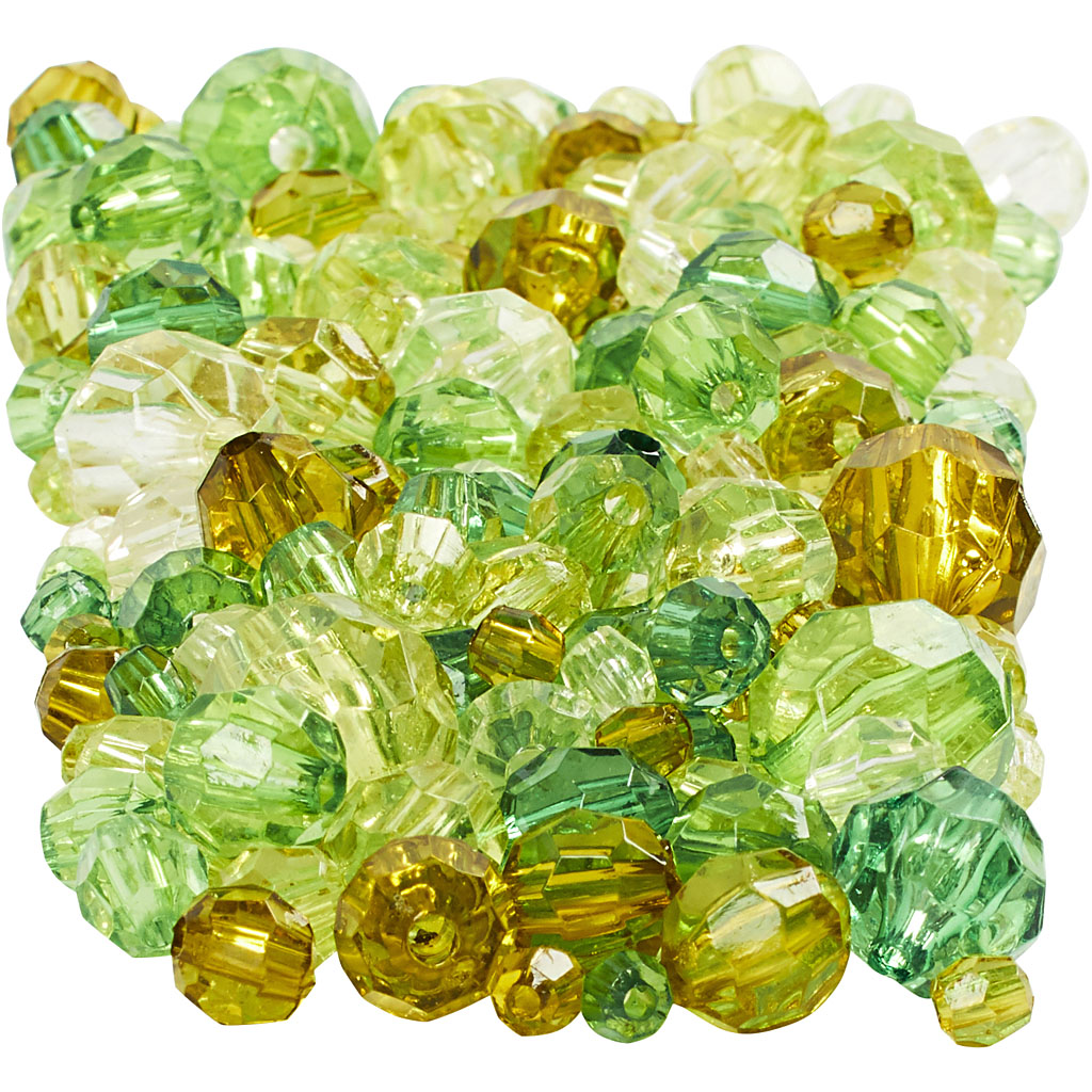 Faceted Bead Mix