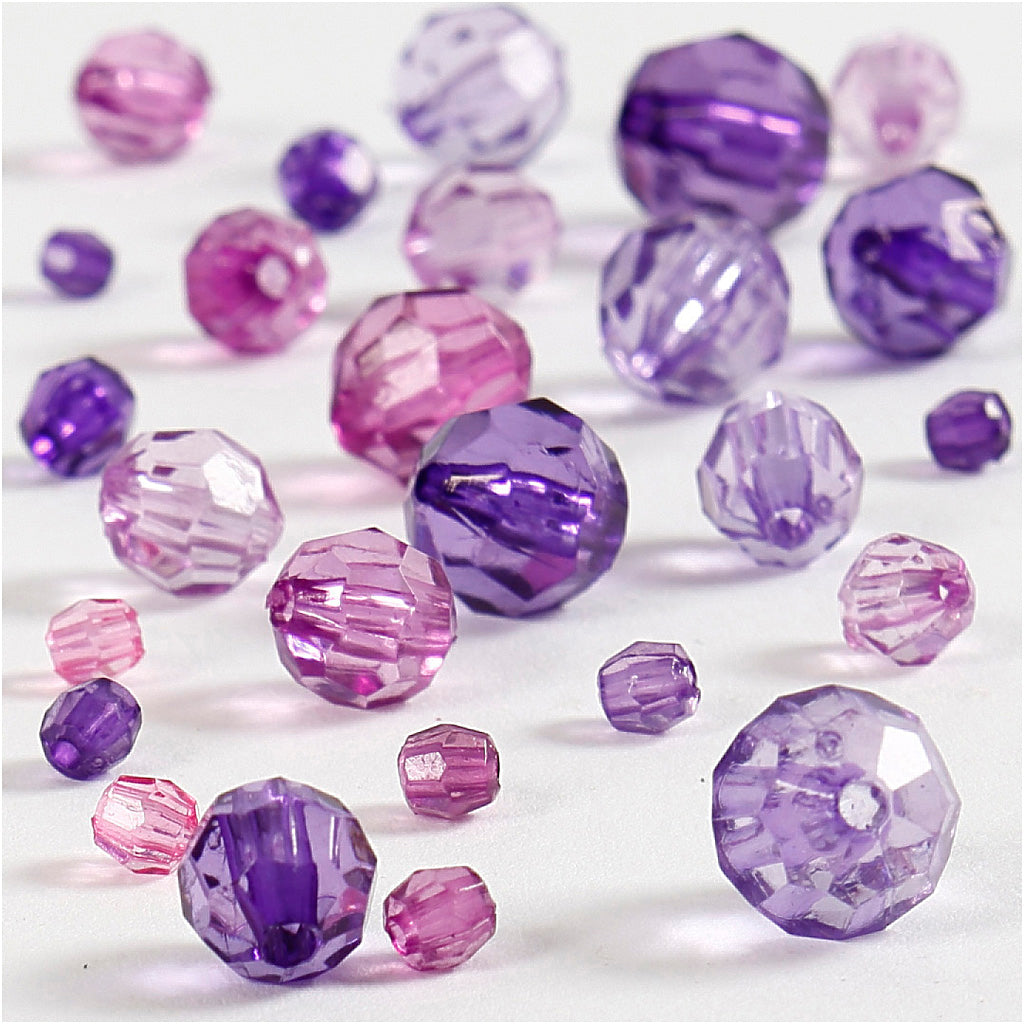Faceted Bead Mix