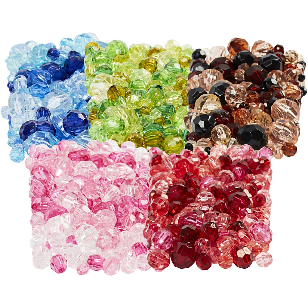Faceted Bead Mix