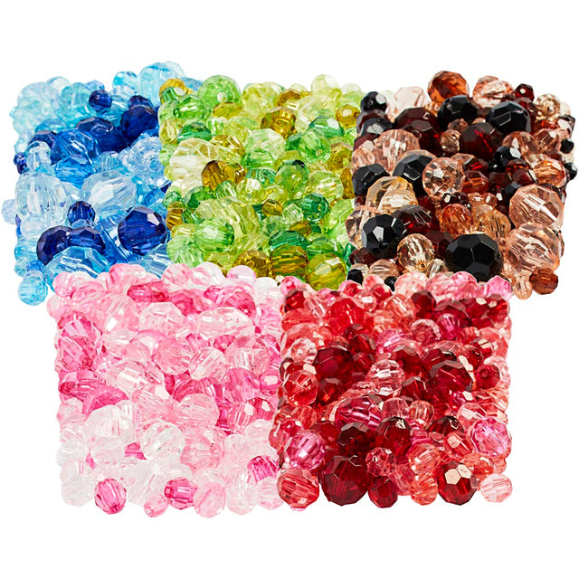 Faceted Bead Mix