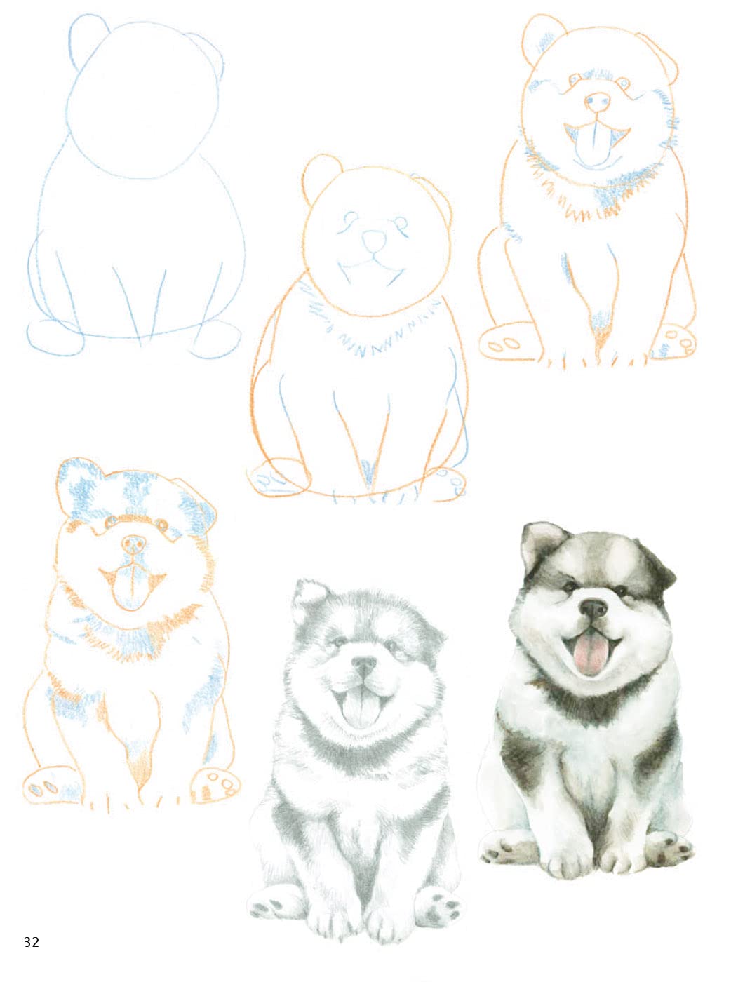How to Draw: Puppies Book by Susie Hodge